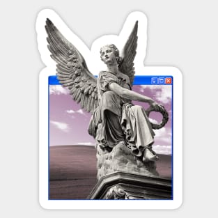 Windows Angel Sticker